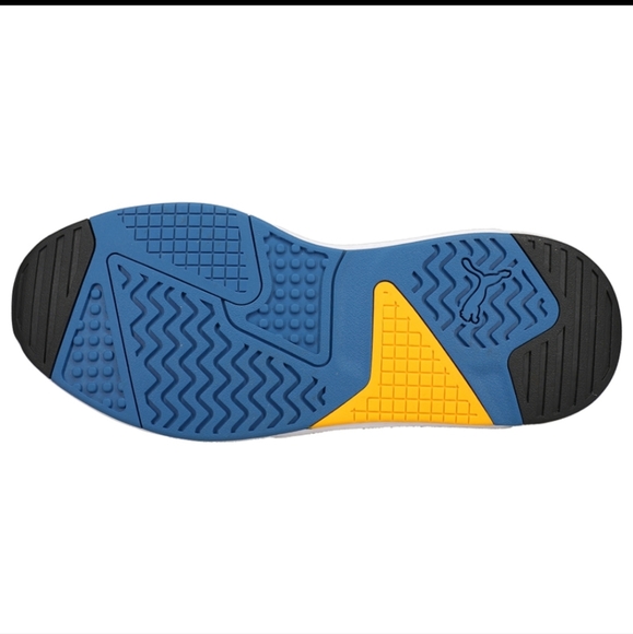 New Puma X-Ray Speed Lace Up Shoes lake blue, black, tangerine Men’s size 12 - Picture 5 of 8